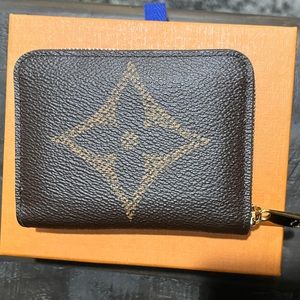 LV zippy giant monogram coin purse